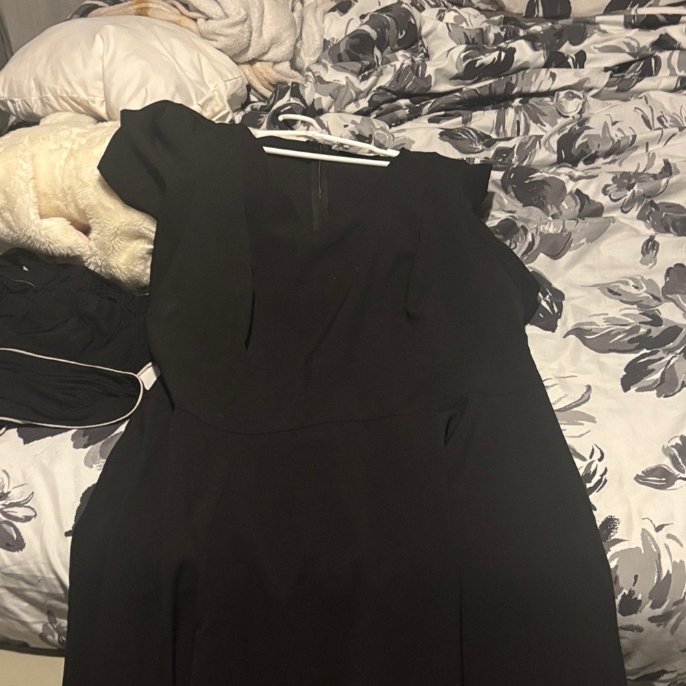 Lane Bryant Black Mini Dress